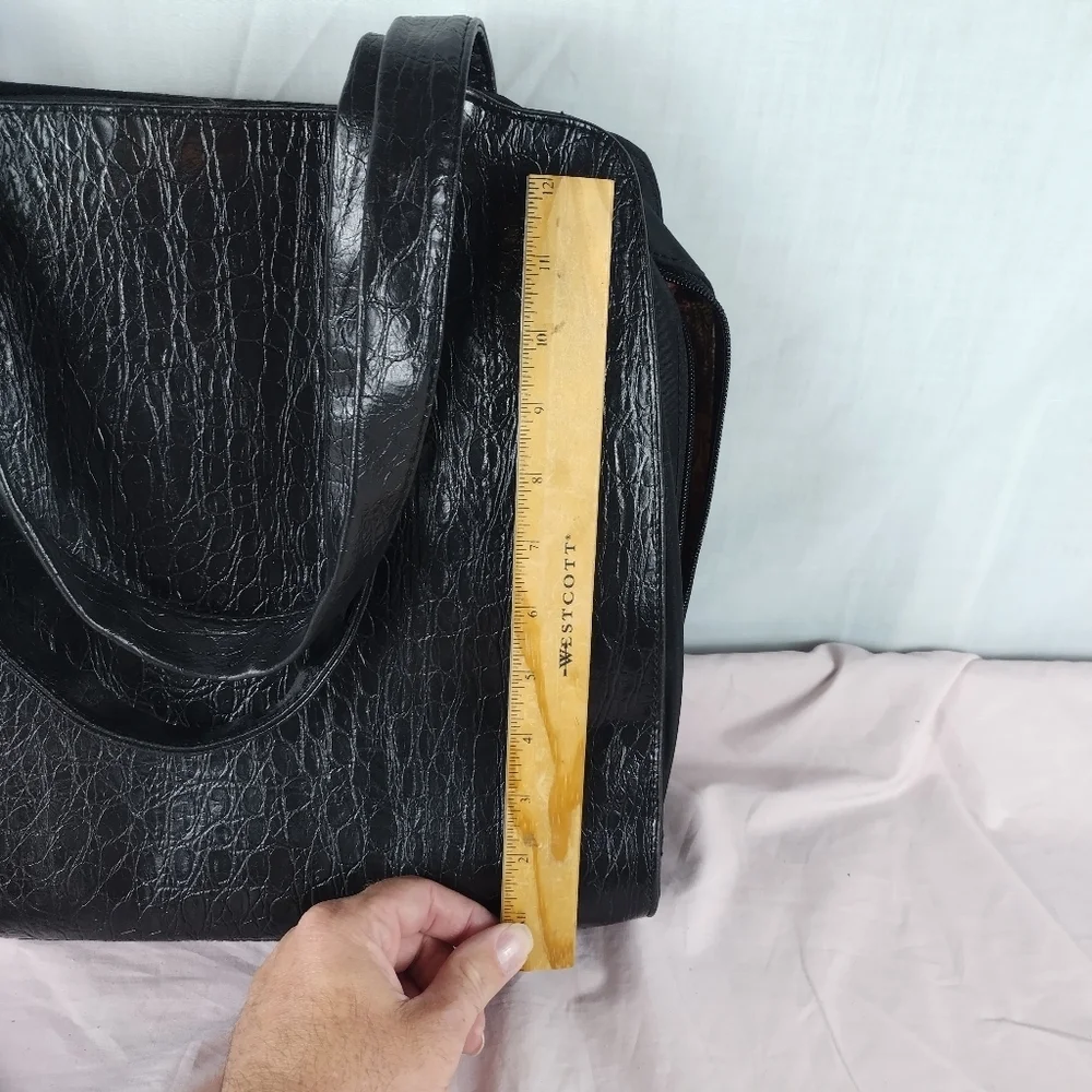 Buxton Briefcase Genuine Leather Laptop Bag Portfolio Business Professional Tote